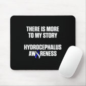 Hydrocephalus Survivor Story Awareness Warrier Mousepad (Mit Mouse)