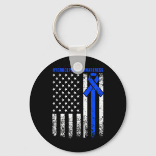 Hydrocephalus Survivor Therapie Sensibilisierungsd Schlüsselanhänger