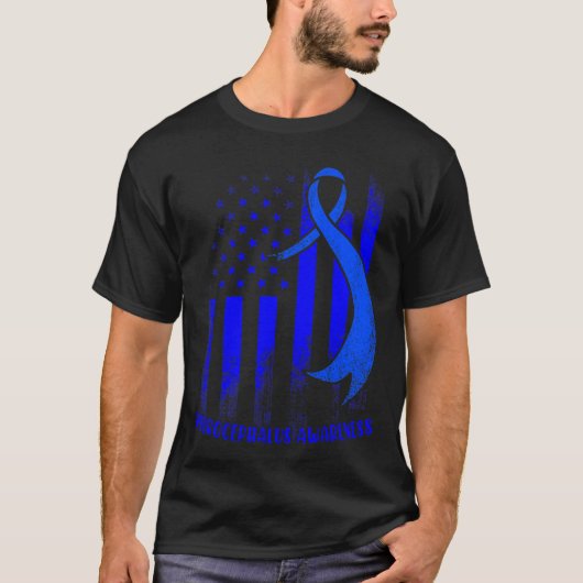Hydrocephalus Survivor Überwindung des Bewusstsein T-Shirt (Vorderseite)