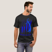 Hydrocephalus Survivor Überwindung des Bewusstsein T-Shirt (Vorne ganz)