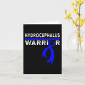 Hydrocephalus Survivor Warrior 1 Karte (Gelbe Blume)