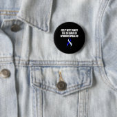 Hydrocephalus Survivor Wipe Awareness Warrier Button (Beispiel)