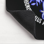 Hydrocephalus Warrior Elephant Hydrocephalus Aware Mousepad (Ecke)
