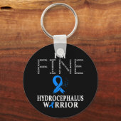 Hydrocephalus Warrior I Schlüsselanhänger (Vorderseite)