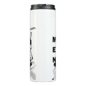 "HydroFlow: Stilvolle, dauerhafte und Öko-freundli Thermosbecher (Rückseite)