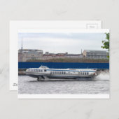 Hydrofolie St. Petersburg Russland Postkarte (Vorne/Hinten)