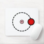 Hydrogen Atom Mousepad (Mit Mouse)