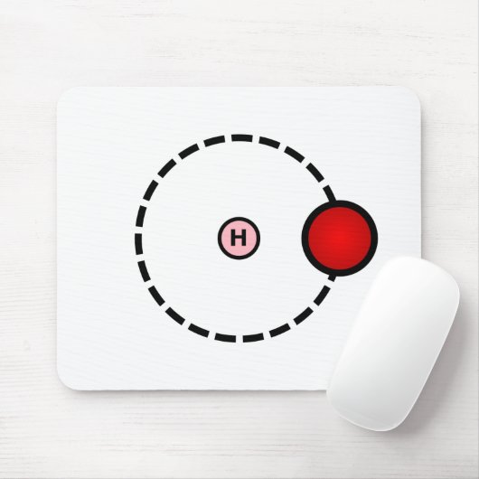 Hydrogen Atom Mousepad (Mit Mouse)