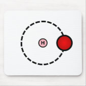 Hydrogen Atom Mousepad (Vorne)