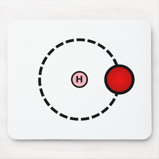 Hydrogen Atom Mousepad (Vorne)