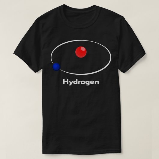 Hydrogen Atom T-Shirt (Design vorne)