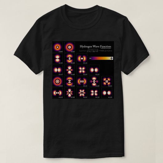 Hydrogen Wave Function 1 T-Shirt (Design vorne)