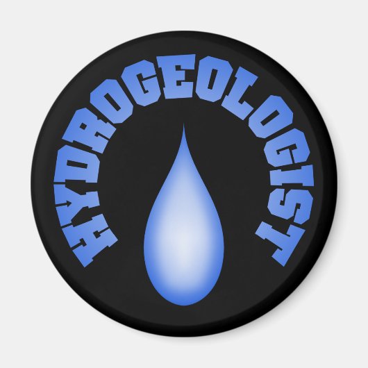 Hydrogeologe Magnet (Vorne)
