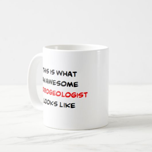 Hydrogeologe, phantastisch kaffeetasse (Vorderseite Links)