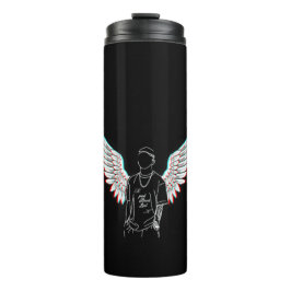 Hydrologie Wasserflasche aus Edelstahl - Bleibe Re Thermosbecher