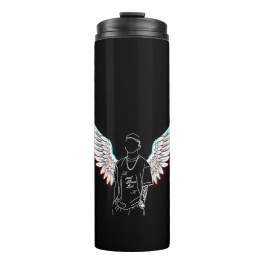 Hydrologie Wasserflasche aus Edelstahl - Bleibe Re Thermosbecher (Vorderseite)