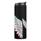 Hydrologie Wasserflasche aus Edelstahl - Bleibe Re Thermosbecher (Nach links gedreht)