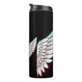 Hydrologie Wasserflasche aus Edelstahl - Bleibe Re Thermosbecher (Nach rechts gedreht)