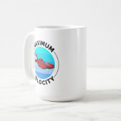 Hydroplane Boot Racing Speedboat Powerboat Kaffeetasse (Vorderseite Links)