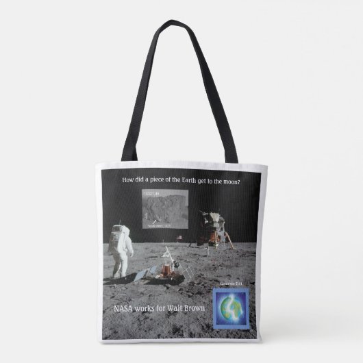 Hydroplate-Theorie Mond-Tasche Tasche (Rückseite)