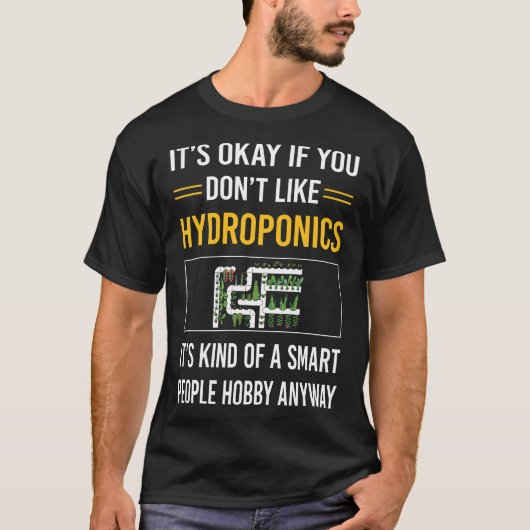 Hydroponic Smart People T-Shirt (Vorderseite)