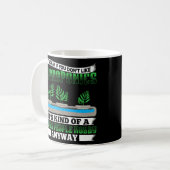 Hydroponics Sprichwort Garticulture Experte Garde Kaffeetasse (Vorderseite Links)