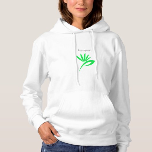 Hydroponik Hoodie (Vorderseite)