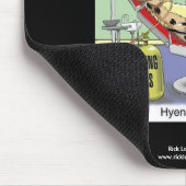 Hyena Dentistry Cartoon Funny Quality Mouse Pad Mousepad (Ecke)