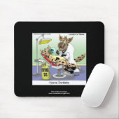 Hyena Dentistry Cartoon Funny Quality Mouse Pad Mousepad (Mit Mouse)