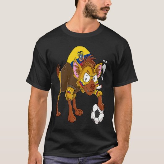 Hyena Fan Ecuador T-Shirt (Vorderseite)
