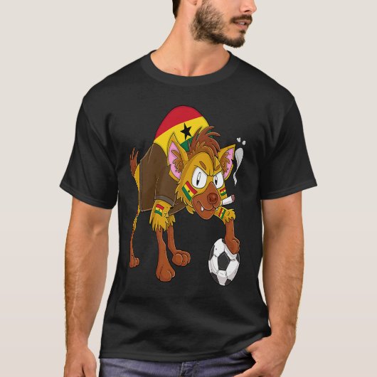 Hyena Fan Ghana T-Shirt (Vorderseite)