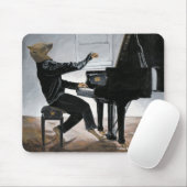 Hyena Piano Music Player Fantasy Art Mousepad (Mit Mouse)