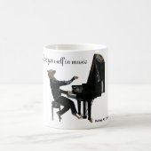 Hyena Piano Music Player Fantasy Kaffeemaschine Ta Kaffeetasse (Mittel)