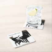 Hyena Piano Music Player Fantasy Paper Untersetzer (Vor Ort)