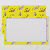 Hyenas Briefpapier (Vorne/Hinten)