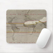 Hyetographische Regenkarte Mousepad (Mit Mouse)