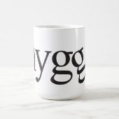 Hyge Black/White Tasse (Mittel)