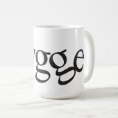 Hyge Black/White Tasse (VorderseiteRechts)