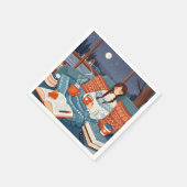 Hyge Cosy Night _ Feiern Sie gemütliche Nächte Serviette (Ecke)