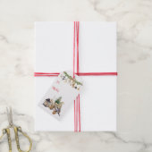 Hyge, Freude, Frieden, Harmonie - Urlaub geklappt Geschenkanhänger (Mit Garn)