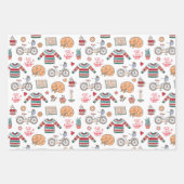 Hygee Christmas Jumper Pattern Geschenkpapier Set (Vorderseite 3)