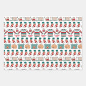 Hygee Christmas Jumper Pattern Geschenkpapier Set (Vorderseite)