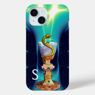 HYGEIA Arzneimittel, Pharmazie Monogramm Blau Case-Mate iPhone Hülle