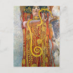 Hygeia durch Gustav Klimt Postkarte<br><div class="desc">Diese Malerei,  die Hygeia betitelt wird,  wird vom berühmten Künstler,  Gustav Klimt gemacht.


Über Gustav Klimt
Gustav Klimt war ein österreichischer Symbolistmaler und der vorstehendsten Mitglieder der Wien-Sezessionsbewegung. Er wurde einer der Gründungsmitglieder und des Präsidenten der Dackel Sezession im Jahre 1897 und des periodischen das Ver der Gruppe Sacrum.</div>