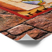 HYGEIA-KÖRPER, ANTIQUE-PHARMAZIE, Apotheker Poster (Ecke)