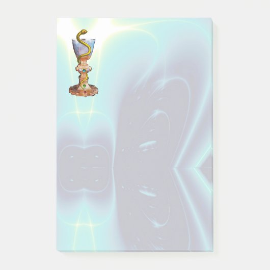 HYGEIA-KÖRPER, ARZNEIMITTEL, ARZNEIMITTEL Aquamari Post-it Klebezettel (Vorderseite)