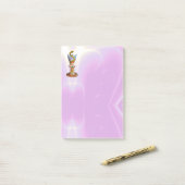 HYGEIA-KÖRPER, ARZNEIMITTEL, ARZNEIMITTEL, Pink Li Post-it Klebezettel (Auf Schreibtisch)