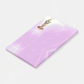 HYGEIA-KÖRPER, ARZNEIMITTEL, ARZNEIMITTEL, Pink Li Post-it Klebezettel (angewinkelt)