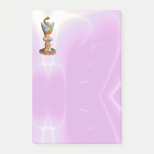 HYGEIA-KÖRPER, ARZNEIMITTEL, ARZNEIMITTEL, Pink Li Post-it Klebezettel (Vorderseite)