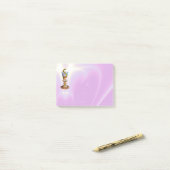 HYGEIA-KÖRPER, ARZNEIMITTEL, ARZNEIMITTEL, Pink Li Post-it Klebezettel (Auf Schreibtisch)